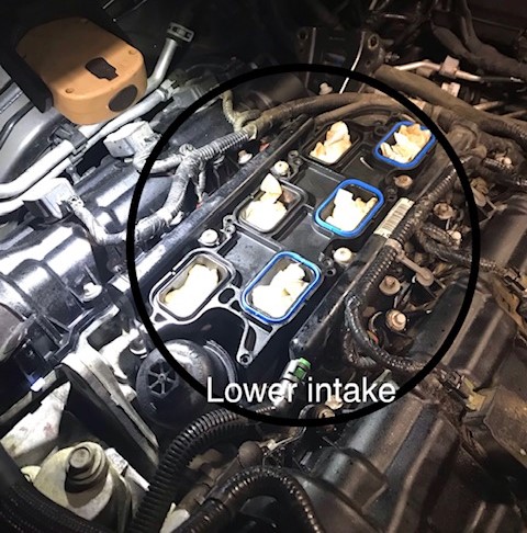 Leaking intake manifold gasket symptoms